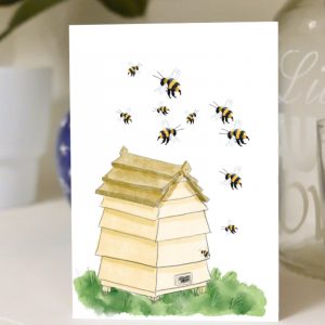 Beehive card